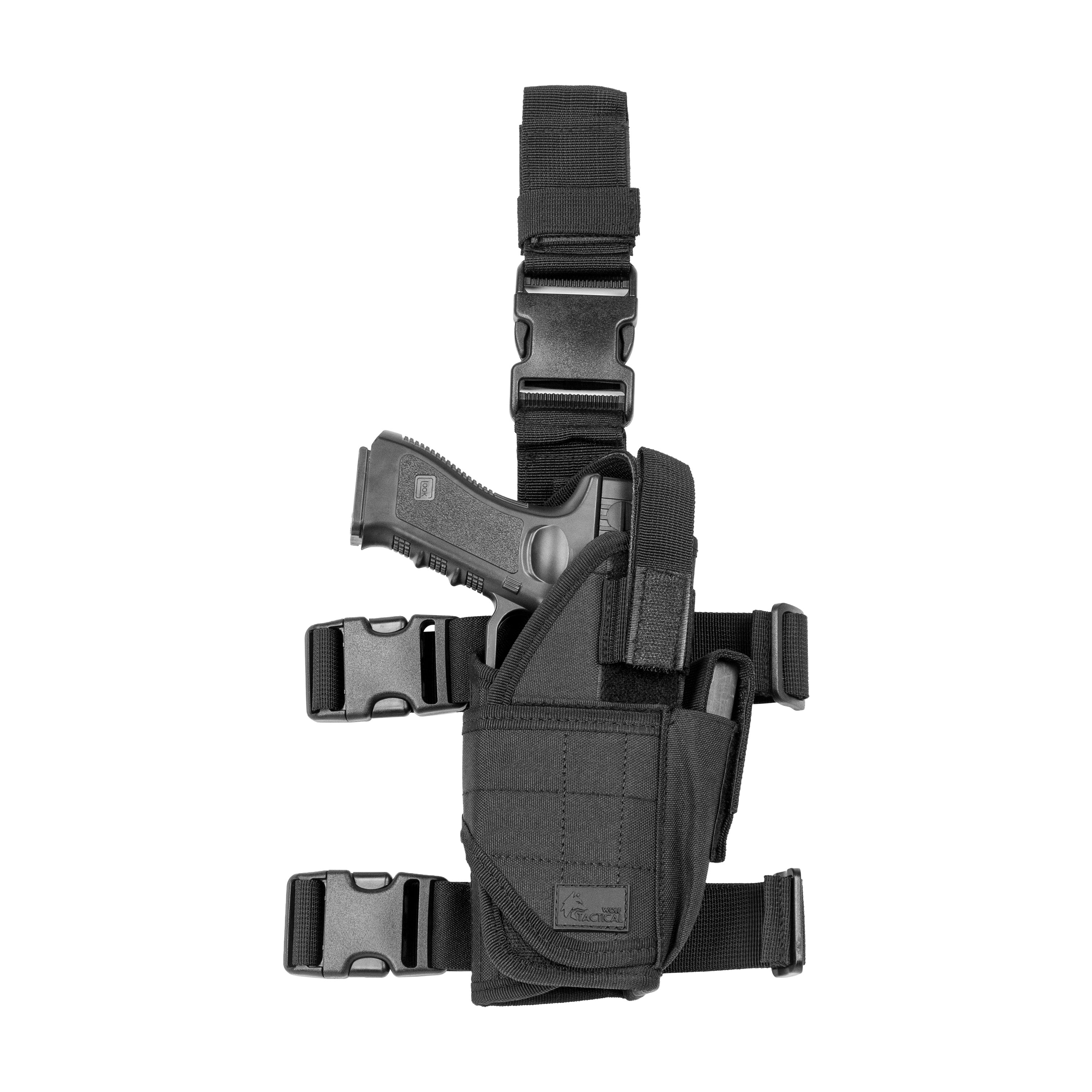 Tactical Universal Drop Leg Holster Belt Thigh Holster 1911 Fits Any Size  Pistol - Helia Beer Co