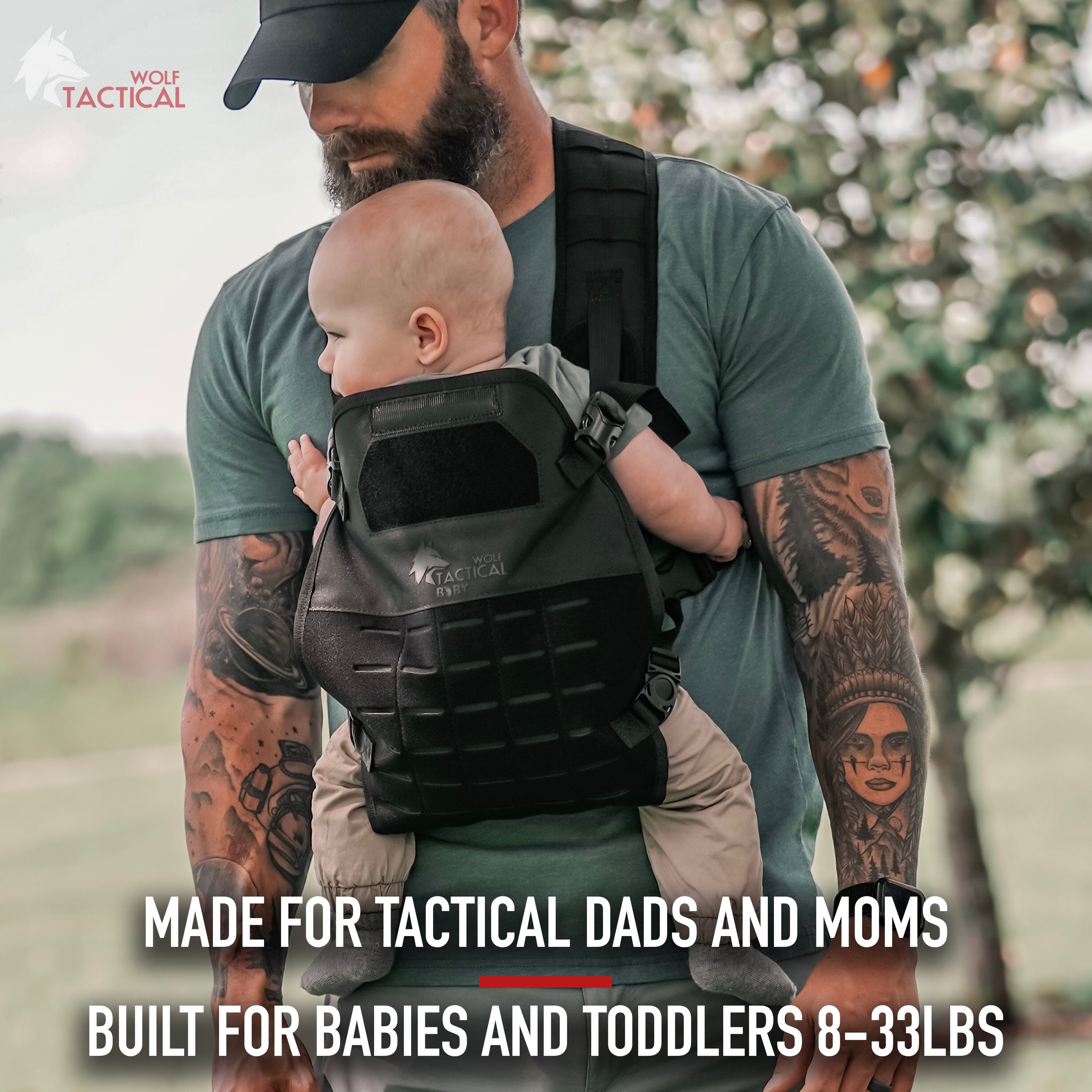 Dad tactical cheap baby carrier