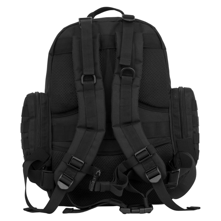 S.O.C. Unisex Military Backpack Black Adjustable Strap Zipper sale 18