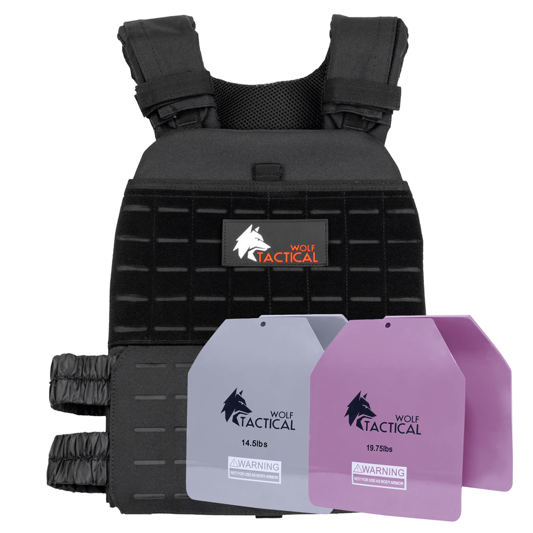 WOLF TACTICAL cheapest Weight Vest Plates - ‎5.75LBS