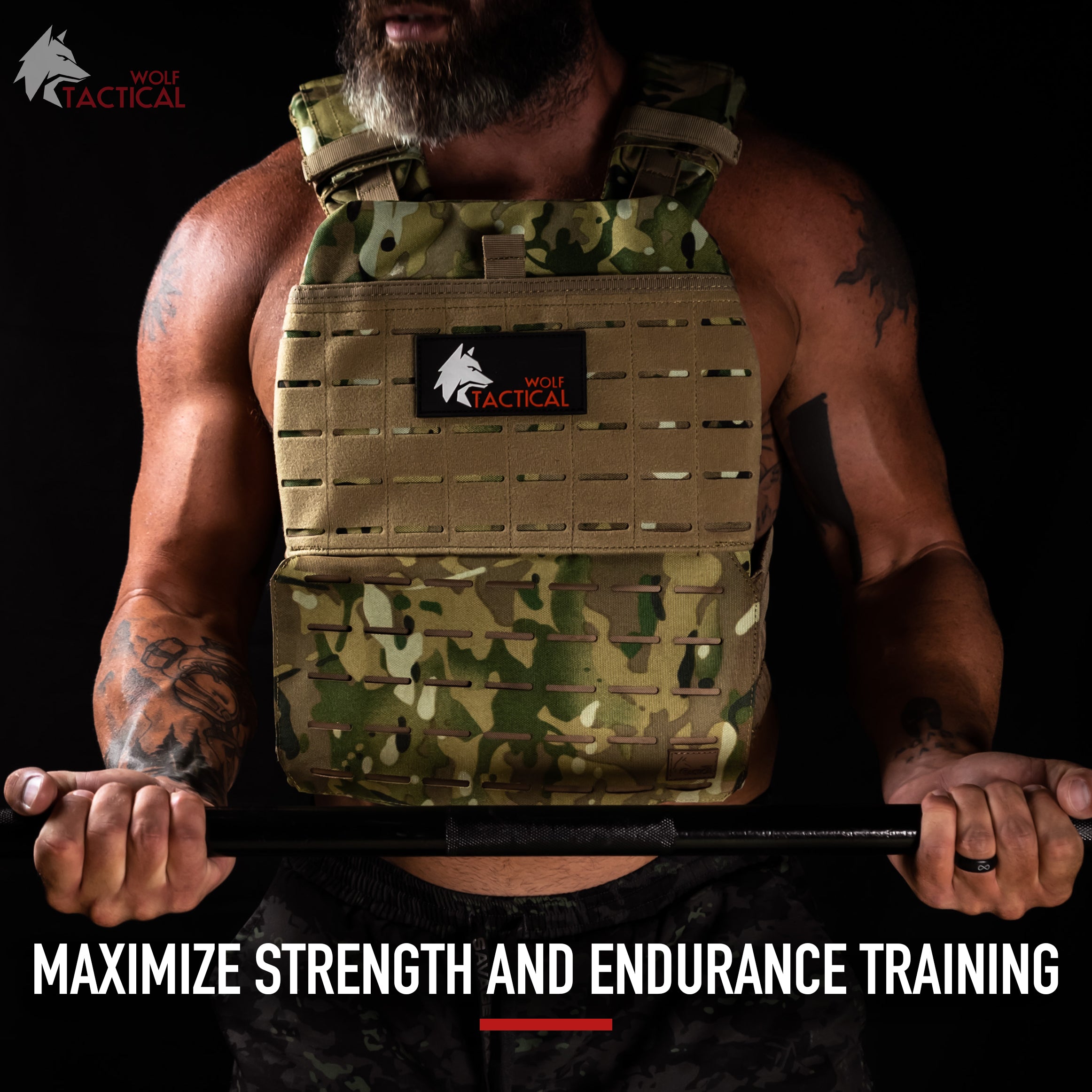 WOLF TACTICAL Weight Vest Plates - shops ‎5.75LBS