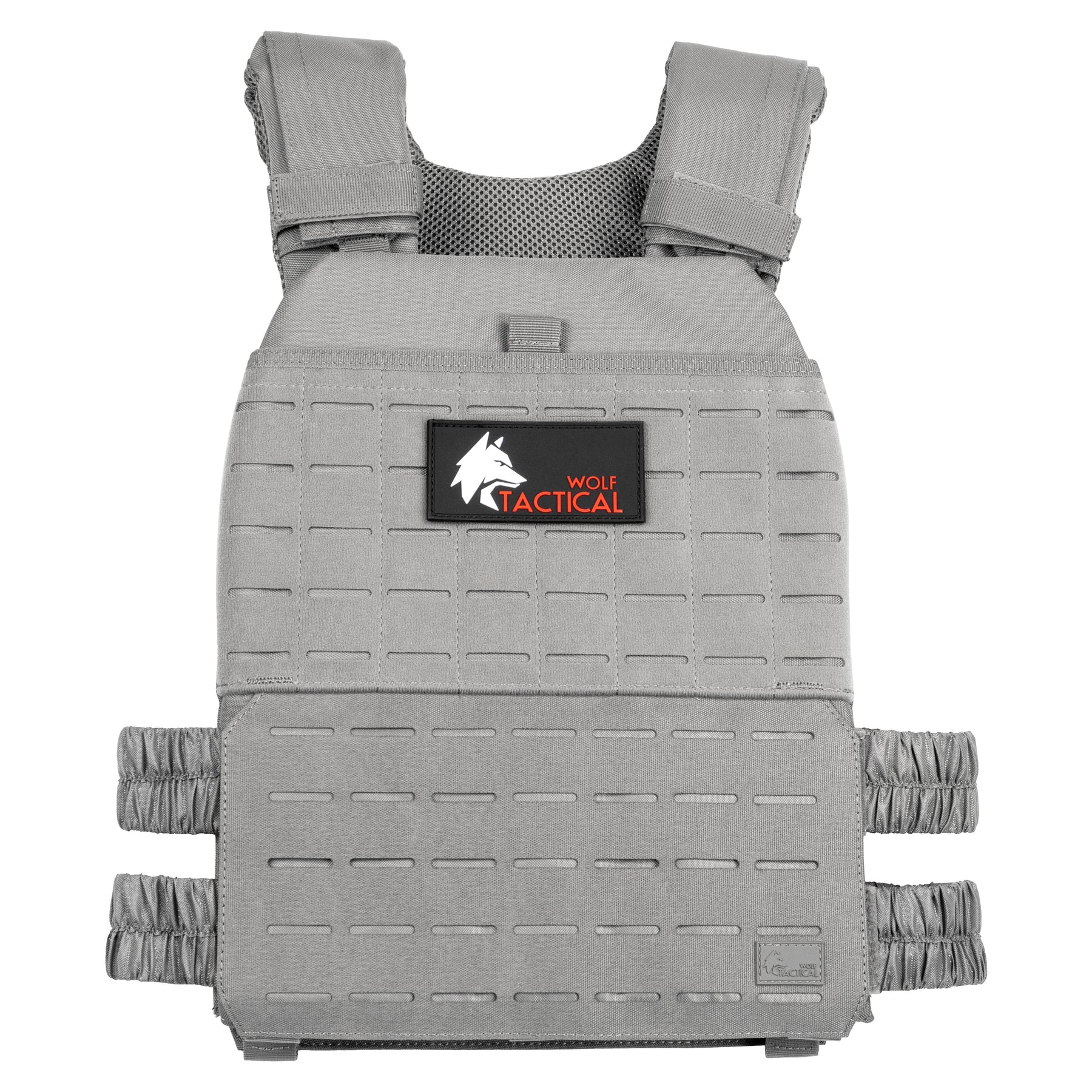 Wolf Tactical Adjustable Weighted Vest - WODs Strength and Endurance Training Fitness Workouts Running