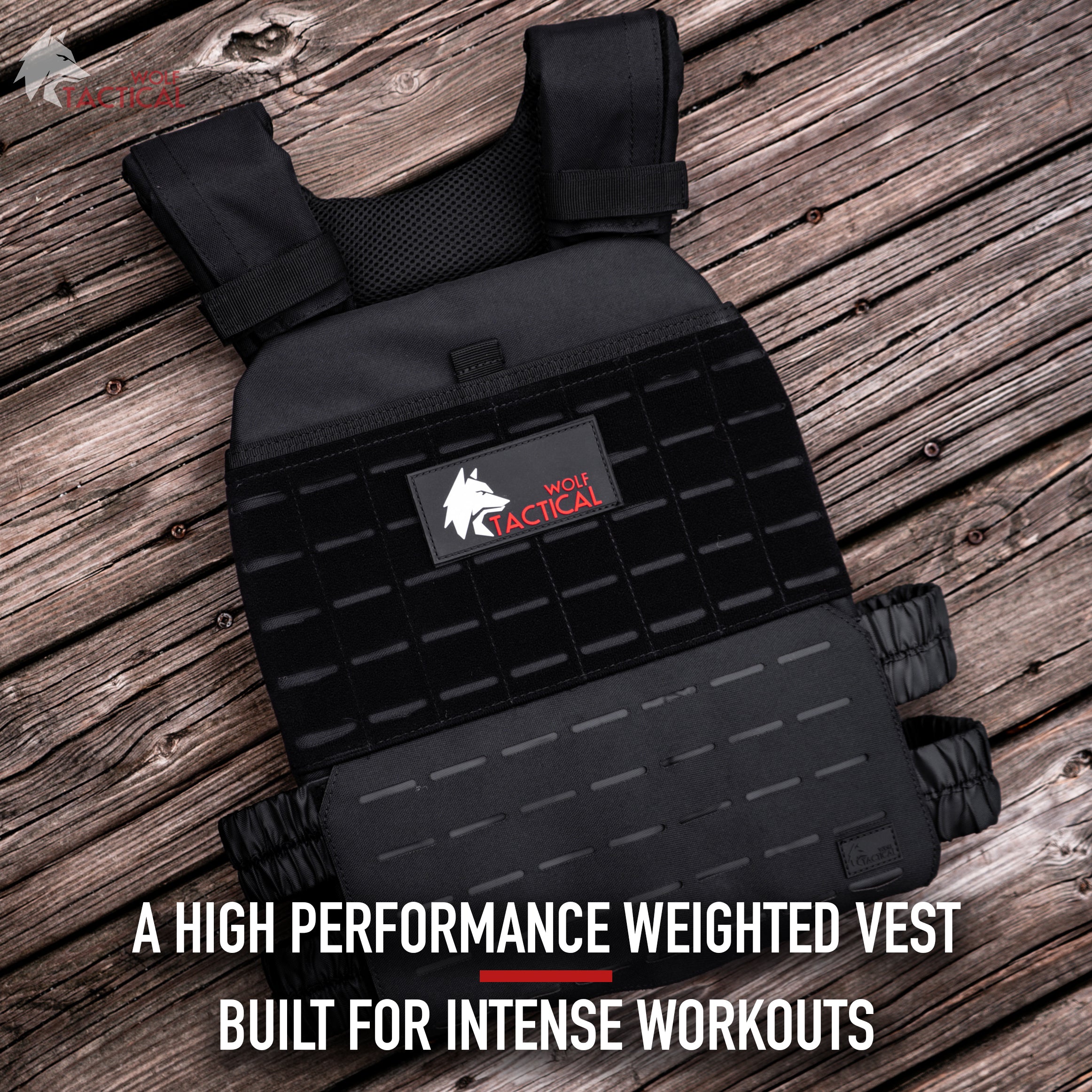 Weighted Vest Plate Carrier Wolf Tactical